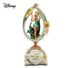 Disney Tinker Bell 'Sitting Pretty' Figurine with Sheer Glitter Wings, Bradford Exchange, 2007, Numbered A0212 — listing 3