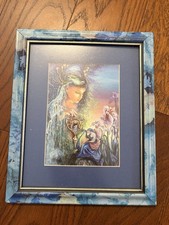 Large Framed Fantasy Art Print 'Angel of the Earth' Style, After Josephine Wall — listing 5