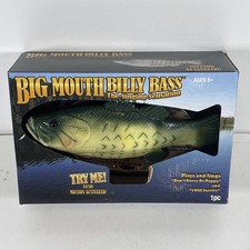 Big Mouth Billy Bass Animatronic Singing Fish Wall Plaque