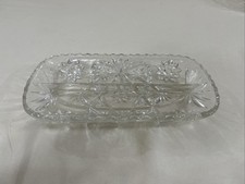 Anchor Hocking Early American Prescut Star of David Divided Relish Dish — listing 3