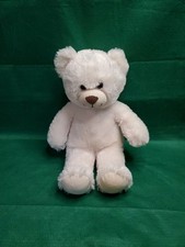 Build-A-Bear Workshop Cream Curly Swirl Fur Teddy Bear Plush
