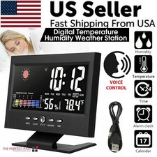 Modern Digital Alarm Clock with Color-Changing Nightlight — listing 5