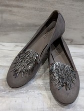 Sesto Meucci for Florence Brown Suede Pointed-Toe Flats, Made in Italy — listing 5