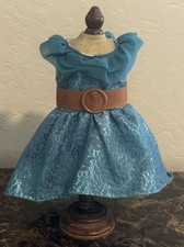 Lot of Vintage 1940s-1950s Doll Dresses, Novelty Print Cotton & Handmade — listing 6