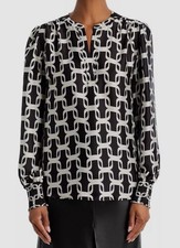 T Tahari Woman Satin Button-Front Shirt, Perfect Camel, Size 2X (NWT) — listing 5
