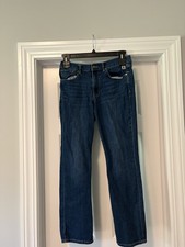 Vintage 1990s Tommy Hilfiger Denim Bib Overall Shorts (Shortalls) with Big Flag Logo — listing 4