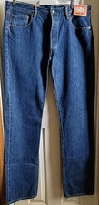 Levi's 501 Original Fit Straight Leg Button-Fly Jeans, Size 34x32, NWT