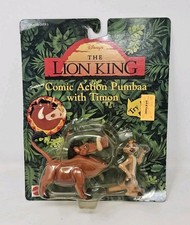 Disney's The Lion King Comic Action Pumbaa with Timon Action Figure Set (Mattel/Arcotoys 1994) — listing 6