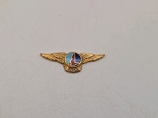 Eastern Airlines 10K Gold Winged Service Pin with 3 Diamonds