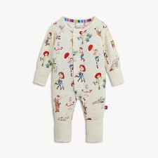 Magnetic Me Organic Cotton Baby Coverall, Mallard Duck Print, 9-12 Months, listing 6