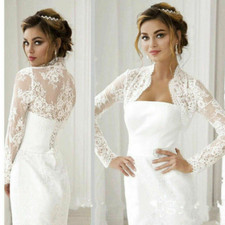 Long-Sleeve White Ruched Bridal Gown with Boat Neckline and High Slit