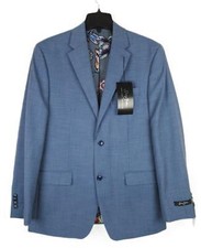 Sean John Men's Ivory/Cream Two-Button Sport Coat Blazer (New with Tags) — listing 6