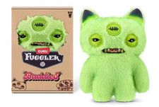 Zuru Fuggler Baddies Annoyed Alien Leopard Plush - Three-Eyed Funny Ugly Monster — listing 6