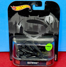 Hot Wheels Silver Series Batman v Superman Batwing Die-Cast Vehicle 6/15