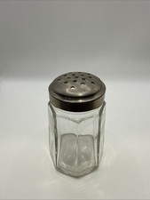 Set of Four Vintage Octagonal Individual Salt & Pepper Shakers (Salts/Sprinkler Casters) — listing 2