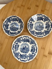 Enoch Wedgwood Blue Heritage Blue Onion Pattern Covered Vegetable Dish — listing 4