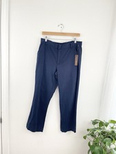 Crosby Khaki Ankle-Cut Pull-On Stretch Pants, Size 12, listing 2