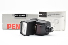 Pentax AF360FGZ Auto Zoom TTL Shoe-Mount Flash Unit with Case and Manual