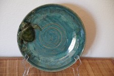 Handmade Stoneware Sea Turtle Trinket / Spoon Rest Dish — listing 2