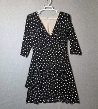 Robbie Bee Woman Green & White Polka Dot Sleeveless Fit & Flare Dress, Size 18W — listing 6