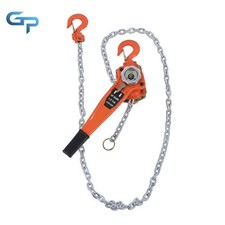 Manual Chain Hoist / Come-Along Chain Block with Hook, Heavily Rusted — listing 5