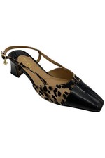 J. Renee Leopard Print Rhinestone Slingback Pointed-Toe Heels — listing 4