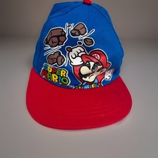Super Mario Youth Snapback Baseball Cap with Icon-Print Flat Brim — listing 4