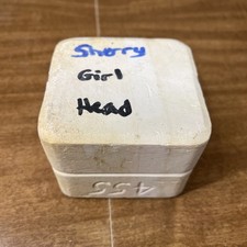 Two-Part Plaster Slip-Casting Mold for Antique Doll Head Reproduction — listing 6