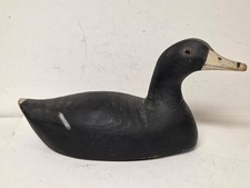 Vintage Hand-Carved Wooden Mallard Drake Duck Decoy No marks at all — listing 4