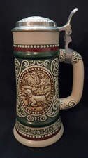 Avon 1978 Hunting Scene Lidded Beer Stein - 'At Point... English Setter' — listing 5