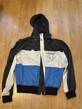 Vintage 1980s-90s Color Block Snap-Placket Pullover Windbreaker — listing 4