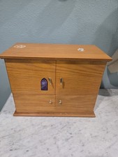 For Your Ease Only by Lori Greiner Wooden Jewelry Box Armoire with Doors and Drawers — listing 5