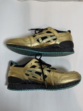 Asics White and Gold Metallic Running Sneakers, Women's Size 6.5, New with Tags — listing 4