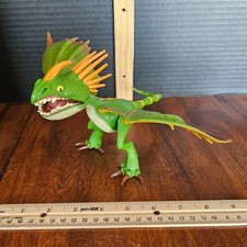 How To Train Your Dragon Gronckle + Fishlegs Action Figure Set with Real Feel Dragon Wings, listing 2
