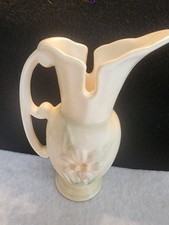 Hull Pottery Ewer Pitcher with Twisted Rope Handle, 1955 — listing 6