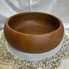 Goodwood Genuine Teak Salad Bowl Set - Large Serving Bowl with 4 Individual Bowls (Thailand) — listing 2
