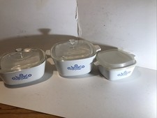 CorningWare Cornflower Blue A-1 1/2-B Casserole Dishes — listing 3