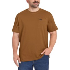 Wrangler Workwear Cream Cotton Pocket T-Shirt — listing 3