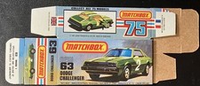 Matchbox Superfast No. 52 Dodge Charger Mk III, Lime Green, Lesney England
