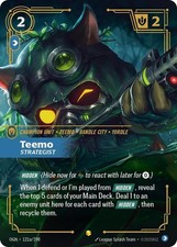 Riftbound League of Legends TCG - Teemo Strategist Champion Unit Card (Bandle City, art by Mo Yan), listing 3