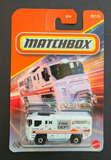 Matchbox Superfast No. 22 Blaze Buster Fire Engine, Red with Yellow Ladder