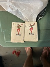 Norman Rockwell "Four Seasons" Playing Cards - Spring & Fall Sealed Decks (Trump/Gold Circle Line)