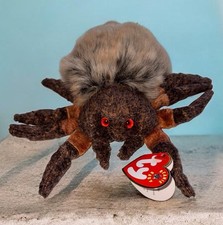 Furry Plush Spider Toy with Glitter Blue Eyes — listing 5