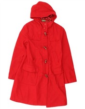 United Colors of Benetton Black Wool Duffle Coat with Hood and Toggle Closures — listing 3