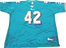 Miami Dolphins #13 "Jazz" Reebok NFL Equipment Authentic On-Field Jersey, Teal, Size L — listing 2