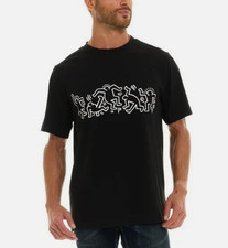 Keith Haring Best Buddies Graphic T-Shirt, Green, listing 3