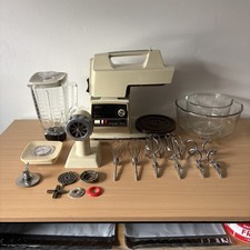 Vintage Oster Electronic Touch Control Kitchen Center Stand Mixer with Bowls, Beaters and Attachments