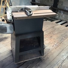Vintage Sears Craftsman 10 Inch Bench Table Saw with Cast Iron Top and Rip Fence