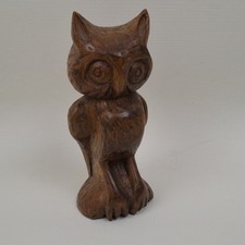 Hand-Carved Wooden Figural Bird / Bearded Figure Multi-Coin Bank or Trinket Slots There is a signature or country stamp on — listing 6