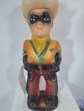 Vintage Lone Ranger on Rearing Silver Chalkware Figurine — listing 4